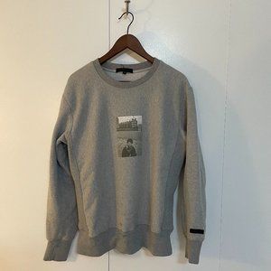 B- Side By Wally Grey Crewneck - Medium